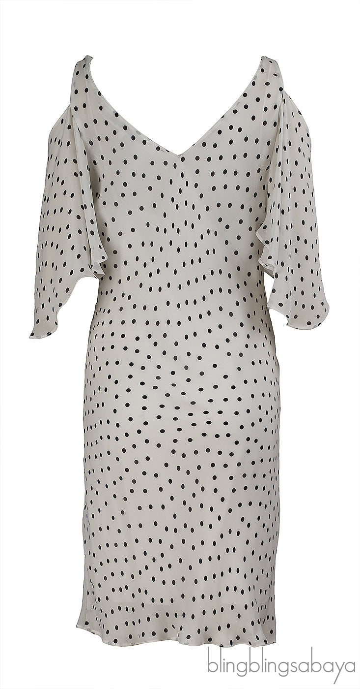 McQ by Alexander McQueen White Polka Dot