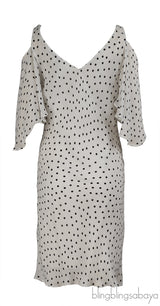 McQ by Alexander McQueen White Polka Dot