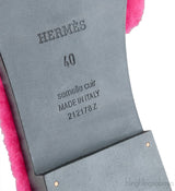 Oran Teddy Bear Fuchsia Sandals