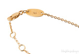 Gold Diamond Necklace & Bracelet