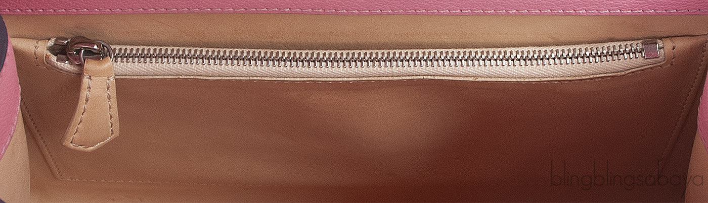 Moynat Rejane PM Pink Nilo Crocodile