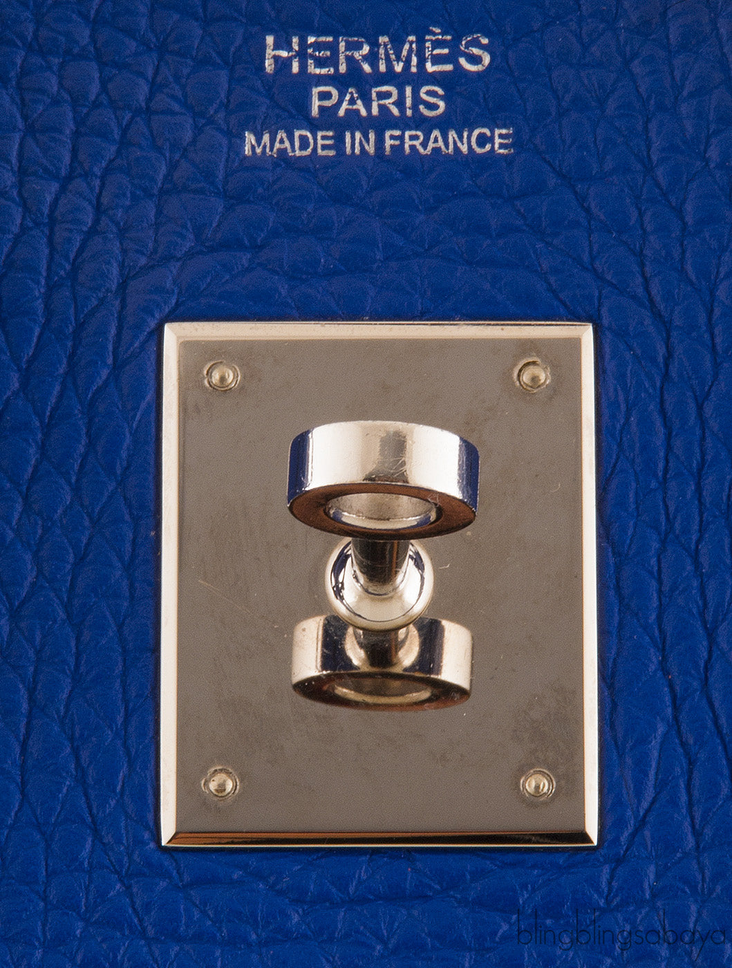 Birkin 30 Blue Electric PHW