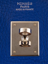 Birkin 30 Blue Electric PHW