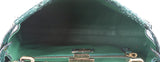 Fendi Peekaboo Medium Green Python Bag