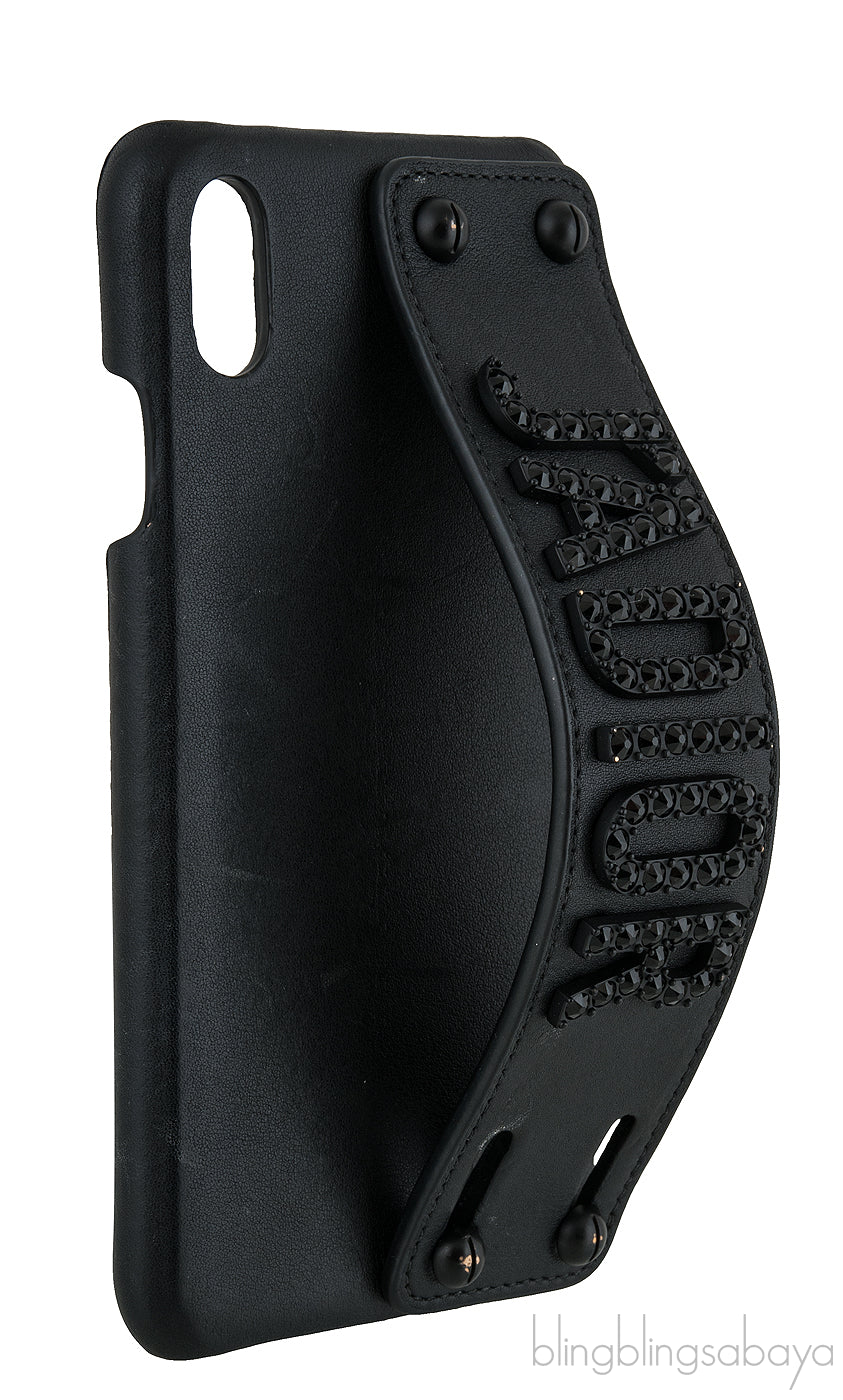 J\'Adior Black Iphone XS Max Case