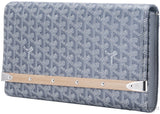Toile Grise Bois Clutch