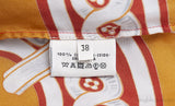 Hermes Silk Printed Multicolor Caftan Dress