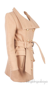 Brown Wool Coat