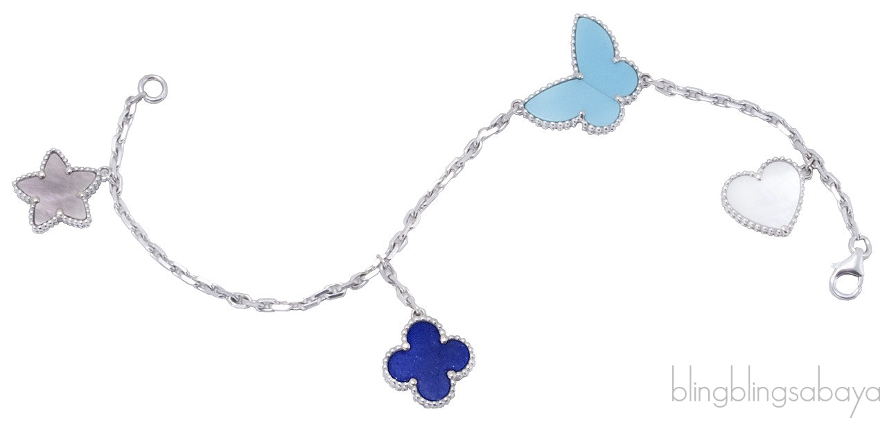 Four Motifs Lucky Alhambra Bracelet