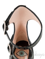 Queercore Black Brogue Pumps