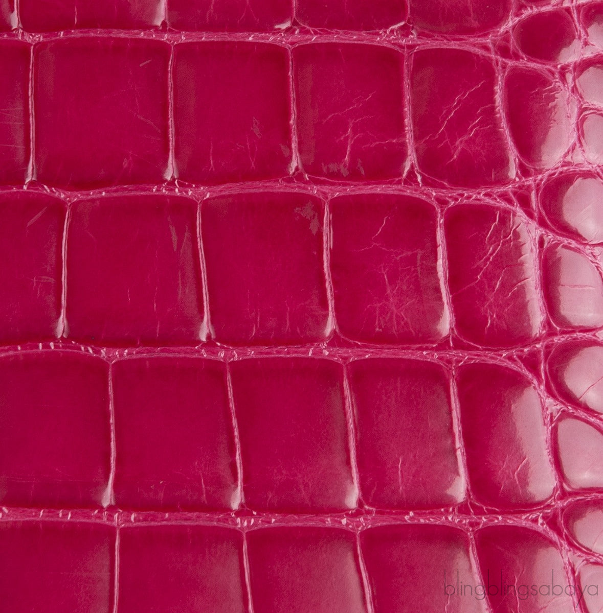 Lady Dior Mini Cherry Sorbet Crocodile GHW