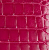 Lady Dior Mini Cherry Sorbet Crocodile GHW