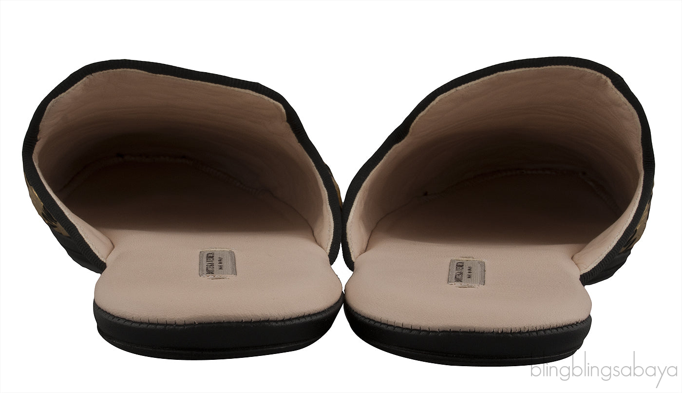 Gold Fiandra Slippers
