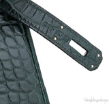 Kelly 32 Vert Fonce Crocodile PHW