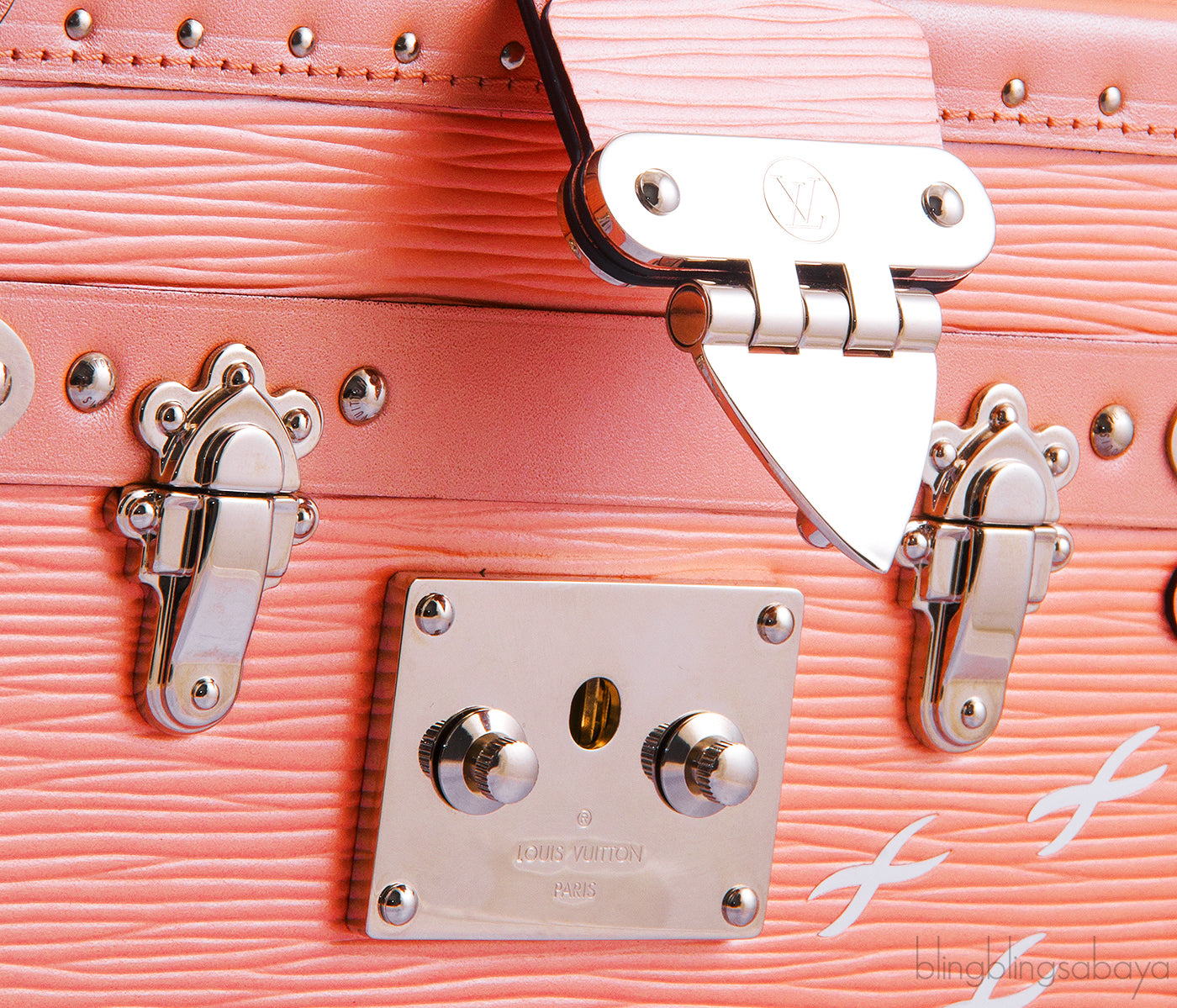 Petite Malle Epi Rose Nacre