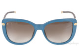 Charlotte Monogram Blue Sunglasses