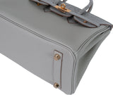 Birkin 25 Touch Grey Perle Crocodile Matte Togo GHW