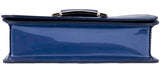 Navy Blue Patent Cross-body Bag