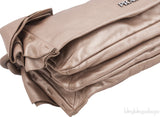 Beige Ruffle Shoulder Bag*