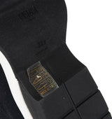 Black Knit Sock Logo Sneaker