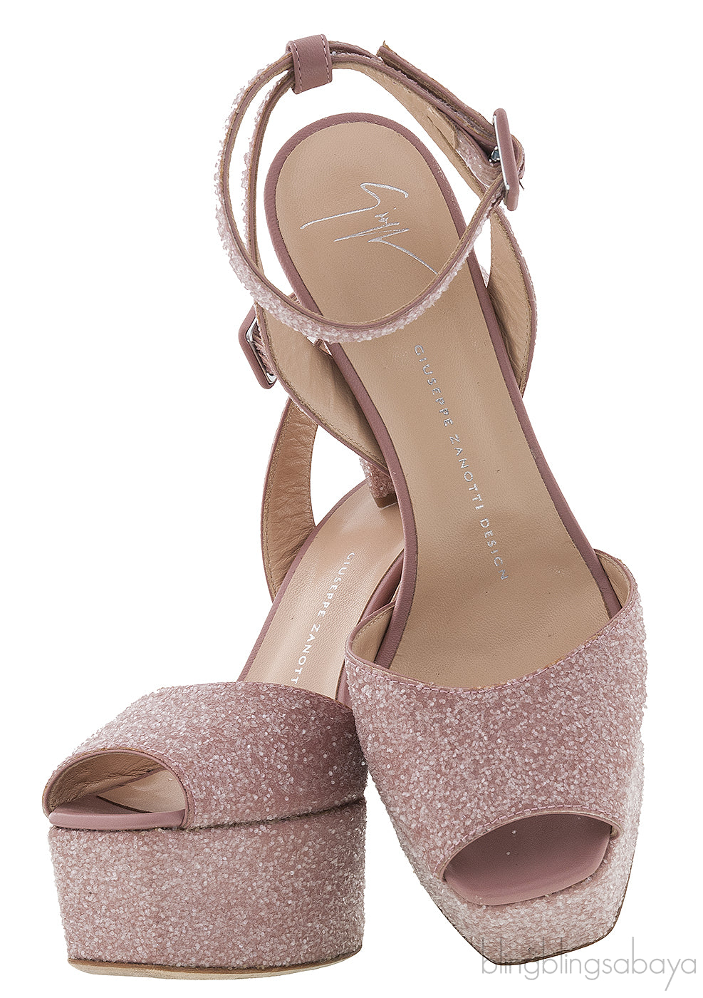 Pink Blush Lavina Platform Heels