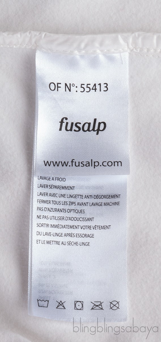 Fur Trimmed Ski Jacket & Trouser Set + Fusalp Inner Jacket