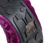 Prada Velvet Purple & Black Sport Ballet Flats