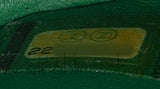 Chanel Classic Jumbo CC Emerald Green Python Flap Bag