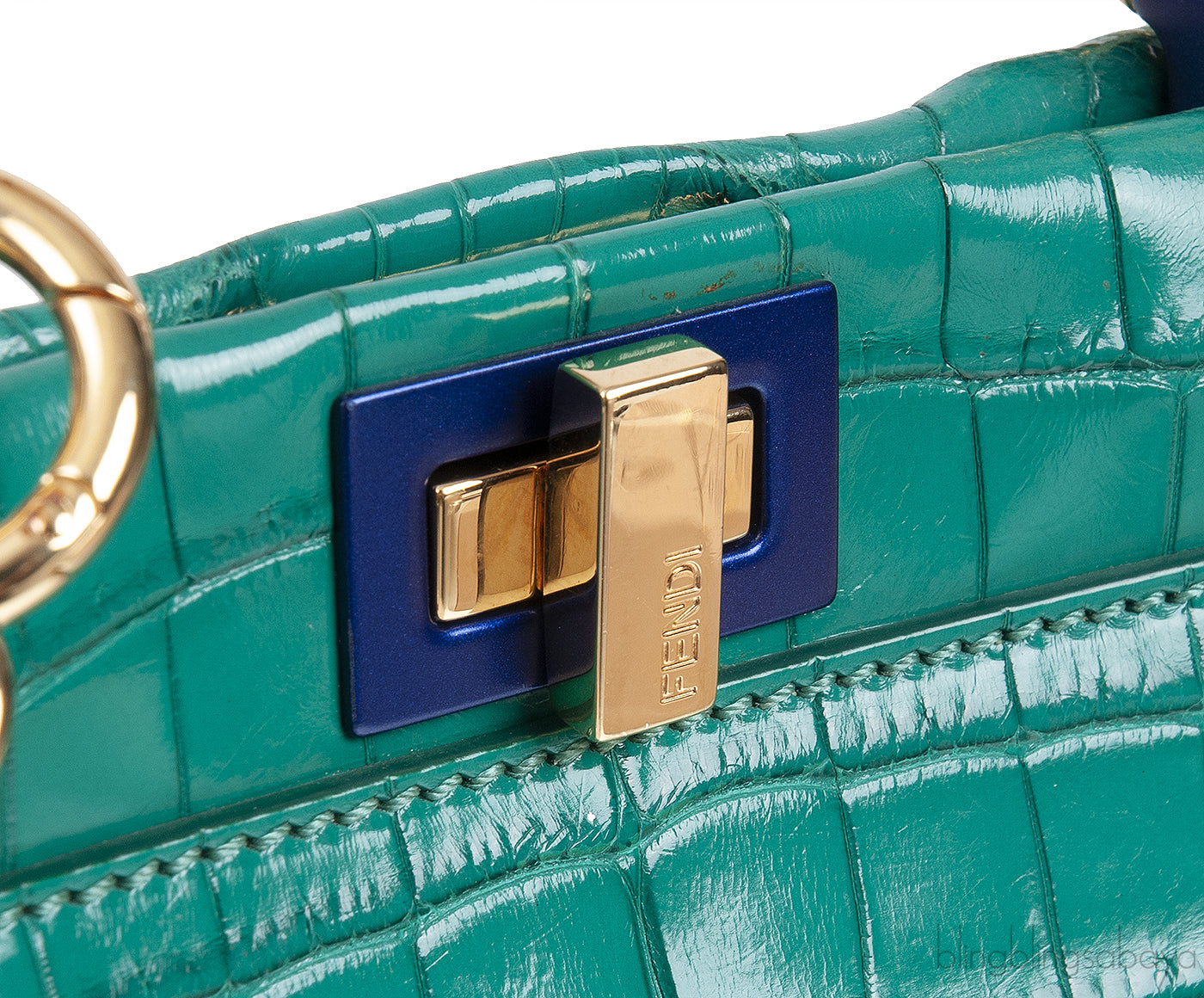 Tricolor Crocodile Mini Peekaboo