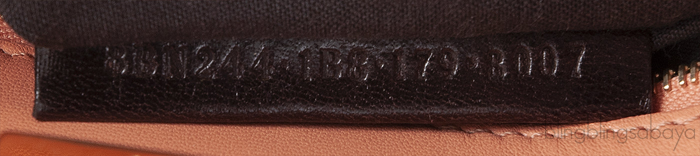 Tricolor Crocodile Mini Peekaboo