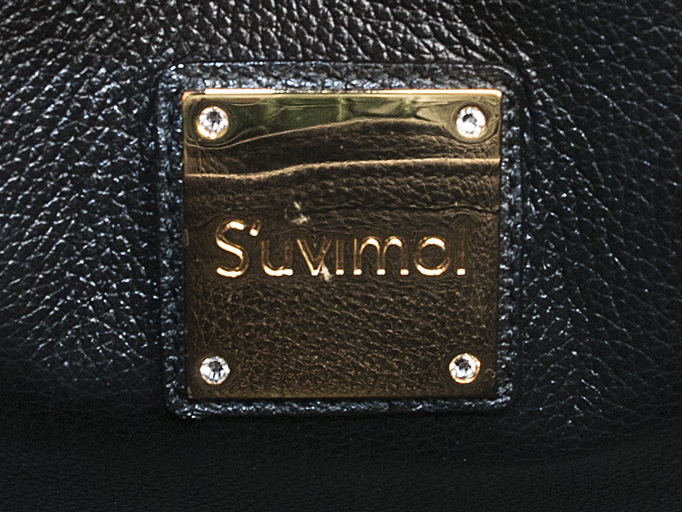 S\'uvimol My Sweet Box Emerald Crocodile Bag
