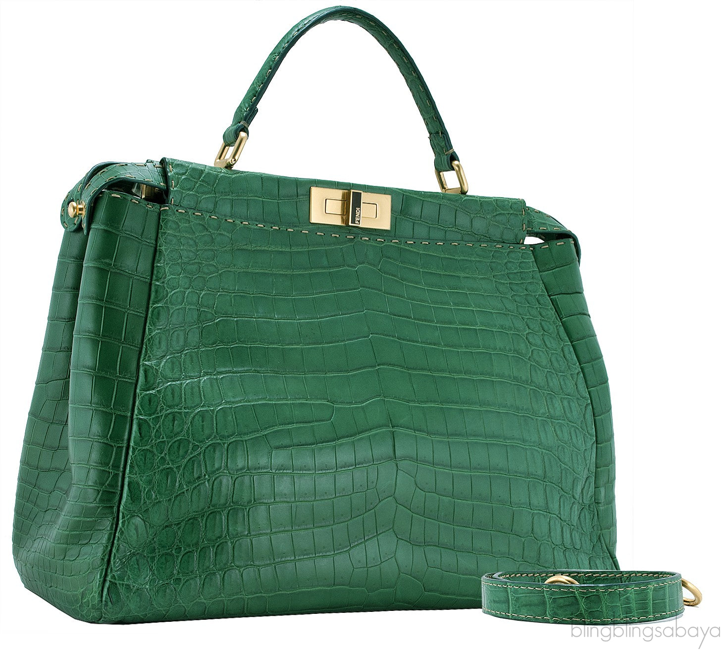 Green Crocodile Peek-a-boo