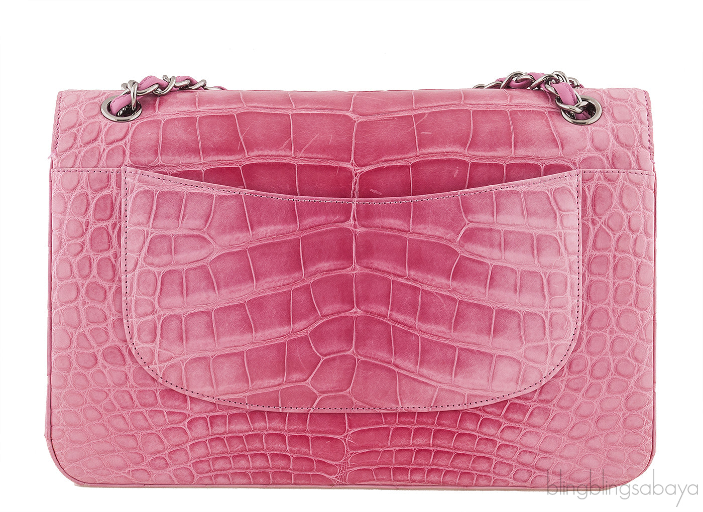 Gradient Pink Jumbo Crocodile