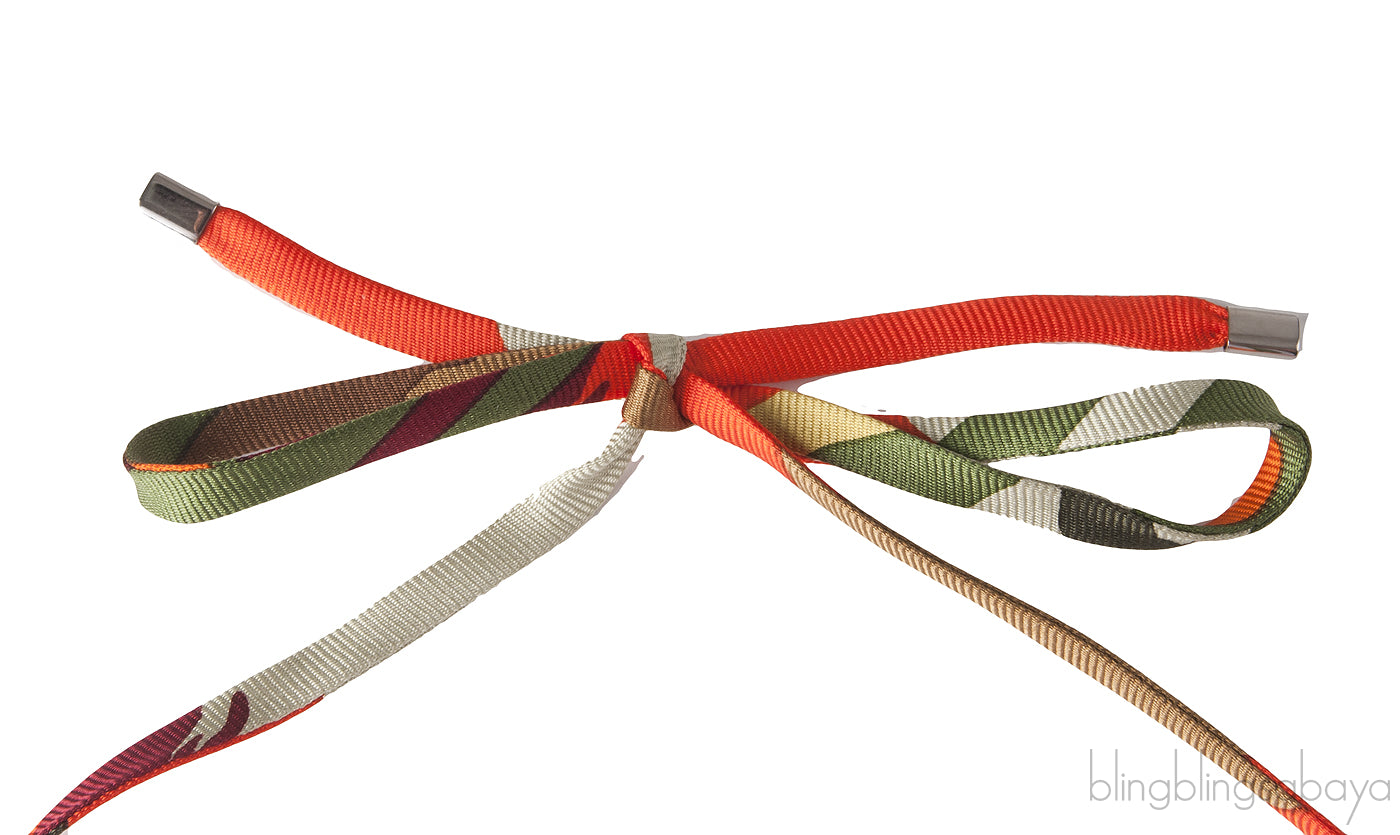 Multicolor Tourbillon Silk Necklace