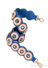 Multicolor Studded Shoulder Strap