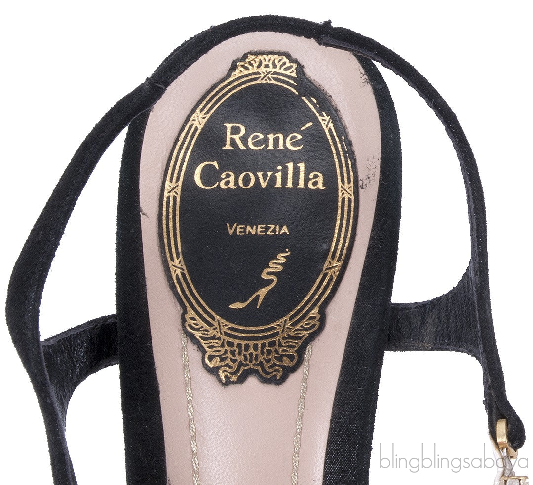 Mesh & Pearl Slingback Sandals*