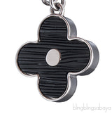 Black Fleur D\'Epi Bag Charm