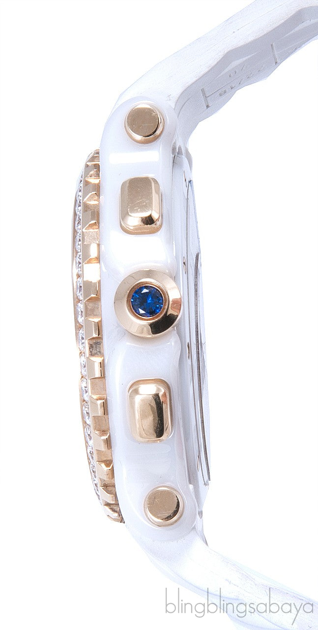 Happy Sport Pink Gold White Diamond