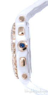 Happy Sport Pink Gold White Diamond