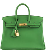 Birkin 25 Bambou Swift GHW