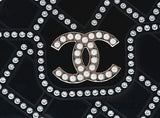 Pearl Quilted Evening Bag W/ Chain