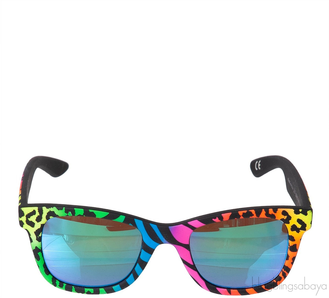 II 0090 ZEB.149 Multicolor Frame Sunglasses