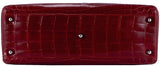 Lady Dior Crocodile Red Braise