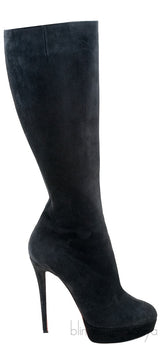 Babel Plato 140 Black Suede Boots