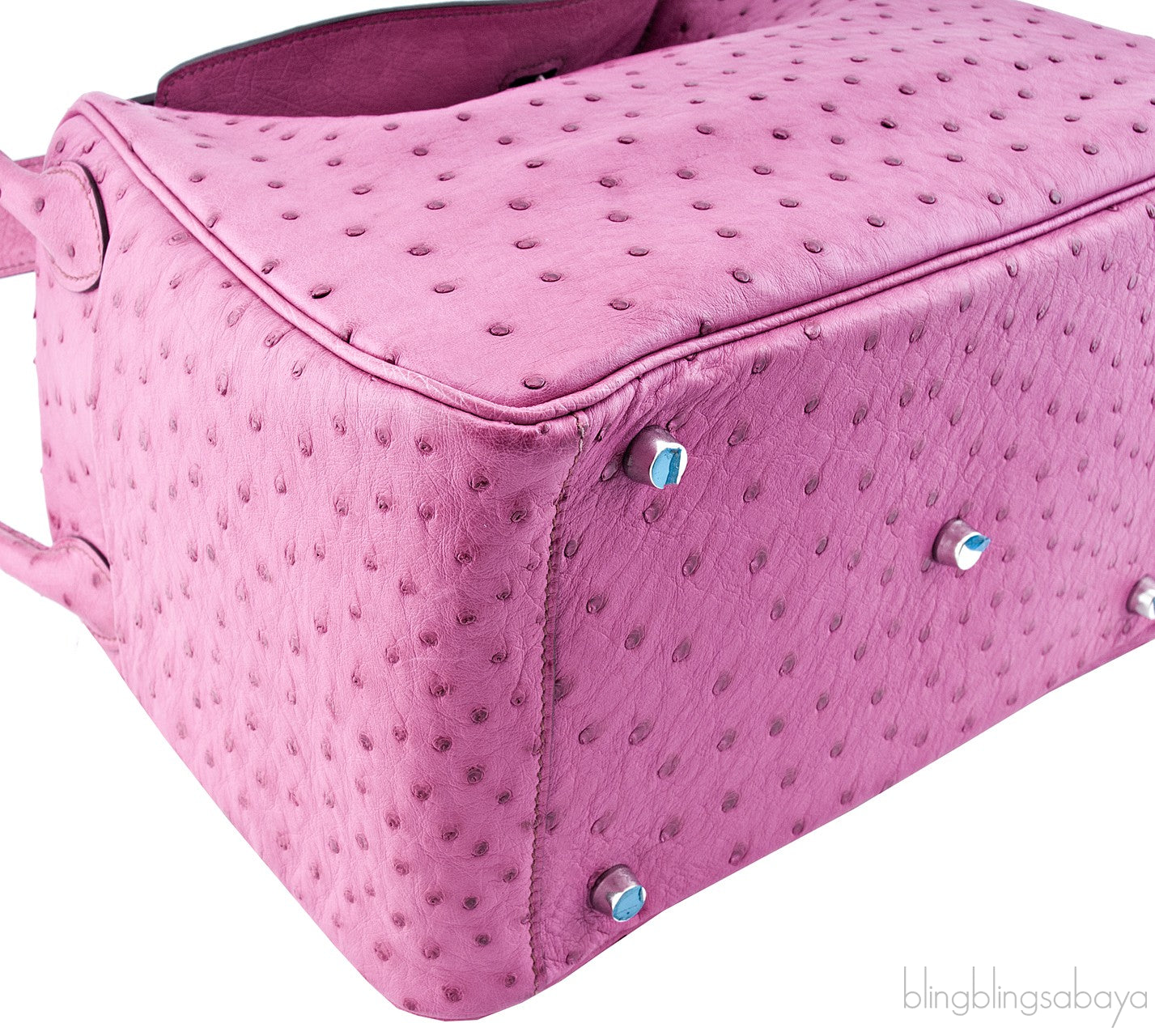 Lindy Ostrich Fushia