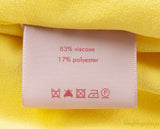 Augusta Yellow Knitted Dress