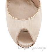 Vintage Beige Heels