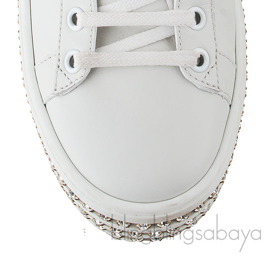 Ace Crystal Embellished Sneakers