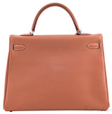 Kelly 35 Gold Togo