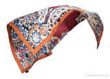 Jewel Print Square Scarf